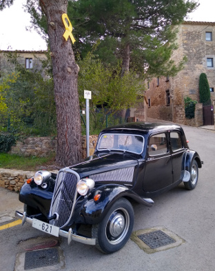 Citroen Traccio 11 aparcada Costa Brava